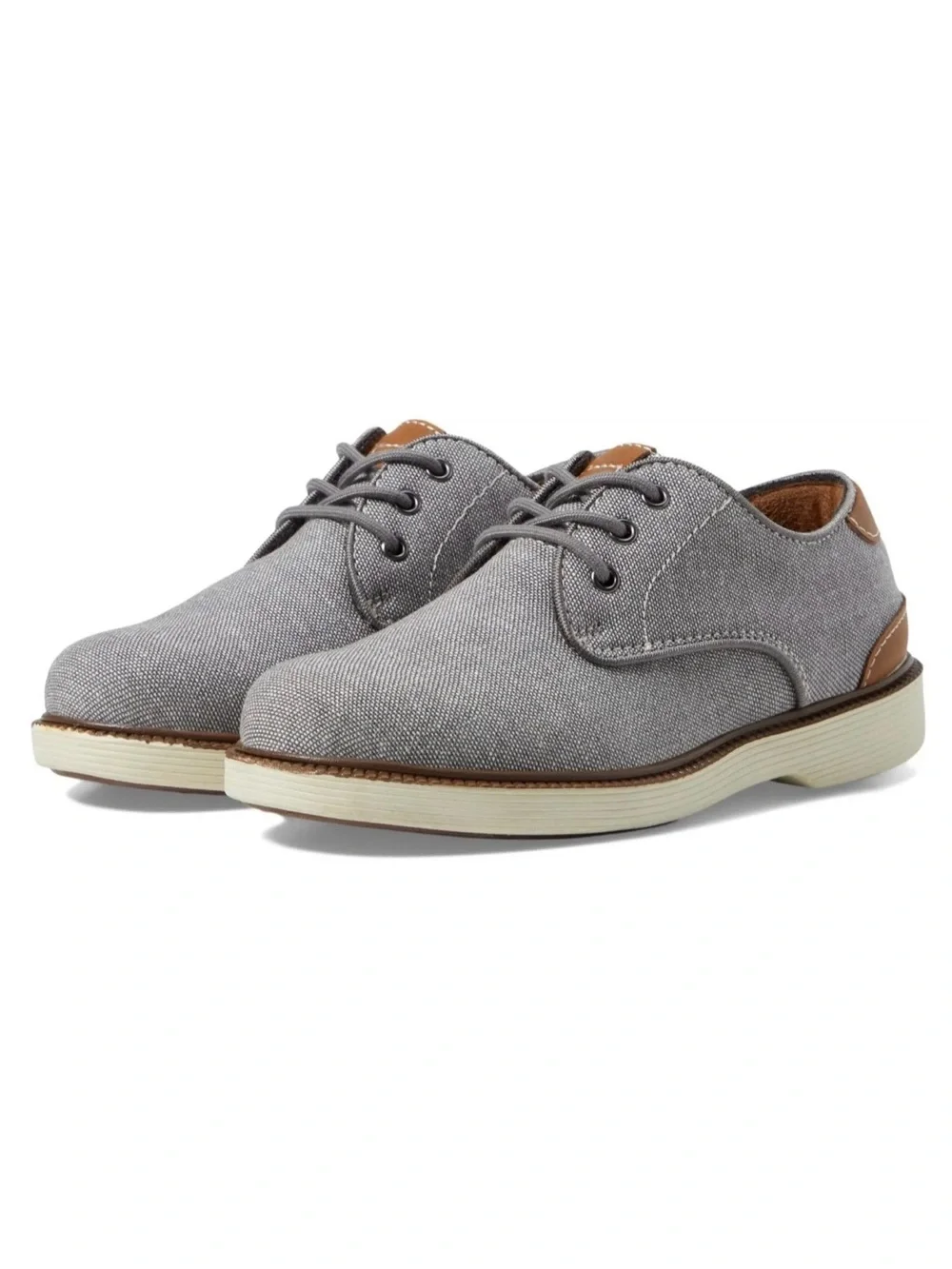 Florsheim Kids Highland Oxford Jr Plain Toe Shoes Size 5M Big Kid